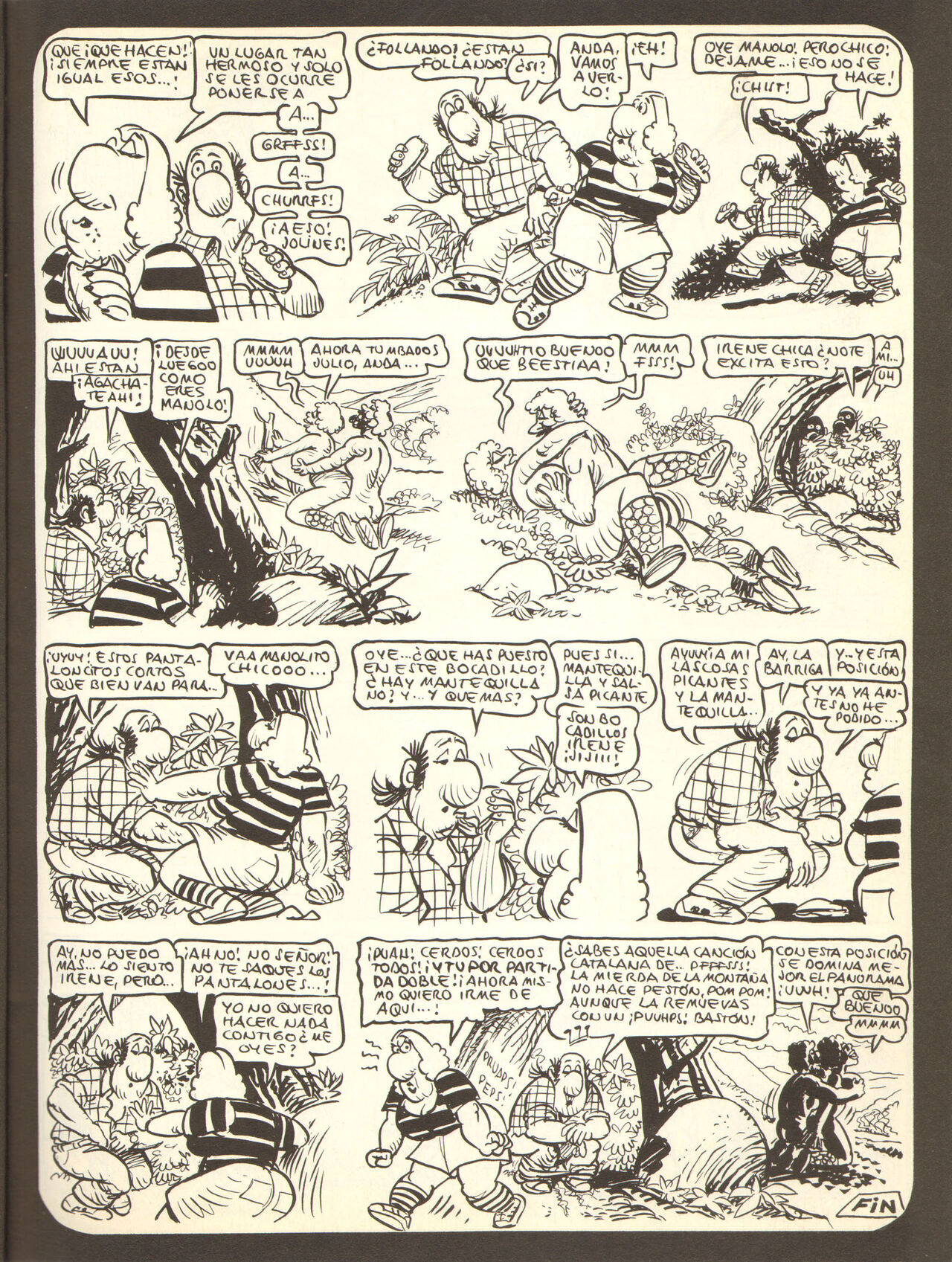 Mas aventuras del Manolo y la Irene page 8 full
