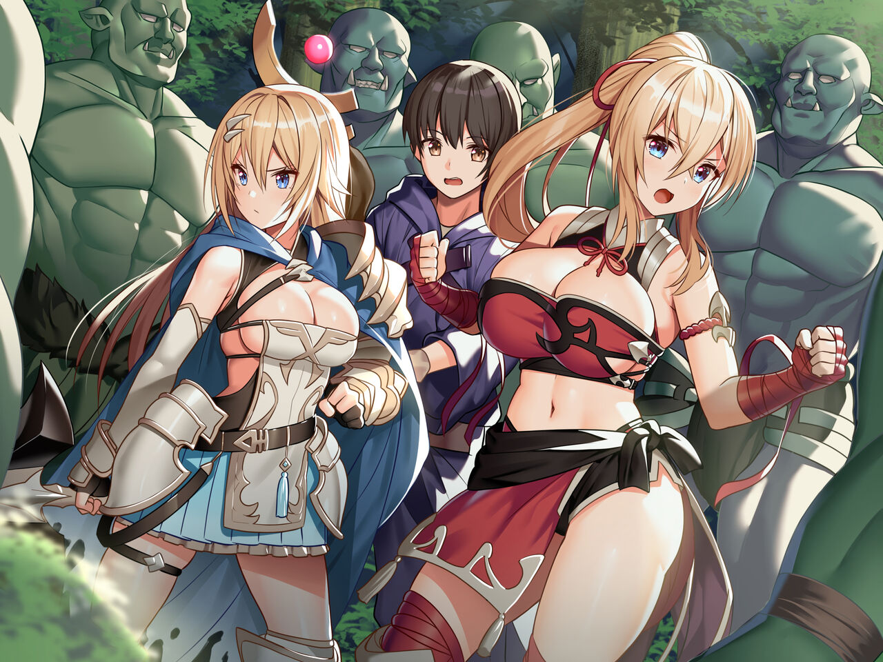 Toaru Boukensha  no Zenmetsu Report case. 1 Orc ni Koibito Shimai o Okasareta Mahou Tsukai page 6 full