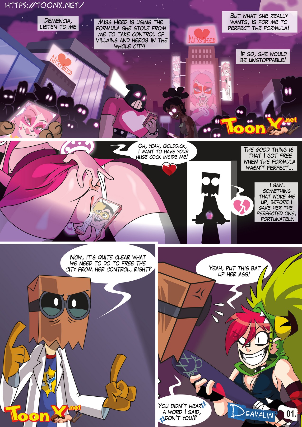 Villainous - Miss Heed page 2 full