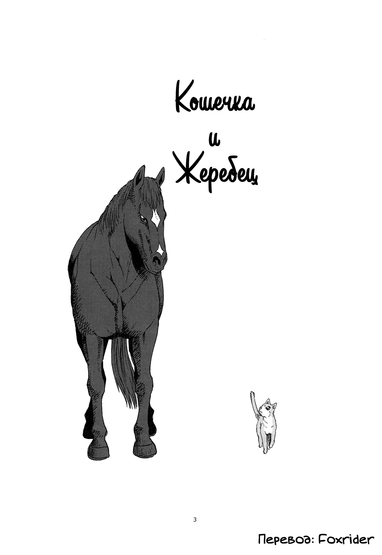 Uma to Neko | Кошечка и Жеребец   |﻿Foxrider page 2 full