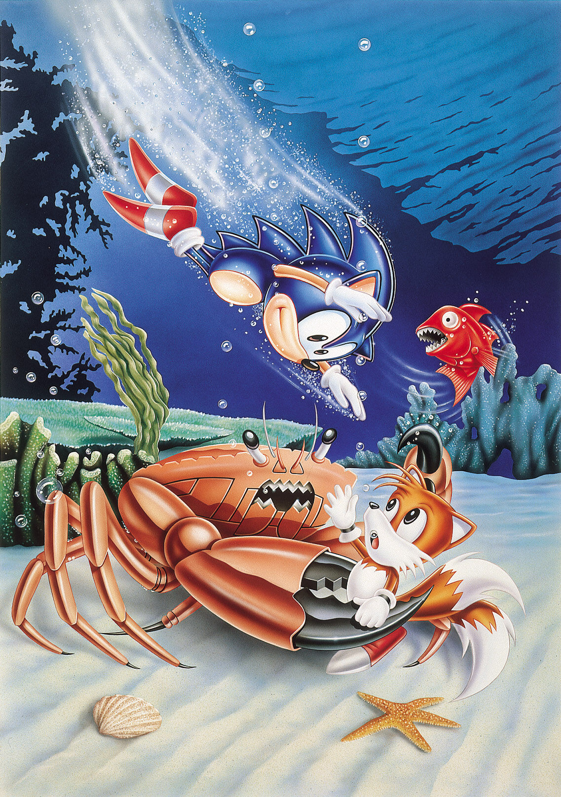 Classic Sonic Official Art page 10 full