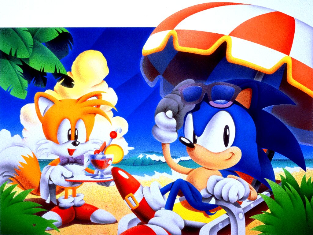 Classic Sonic Official Art page 2 full