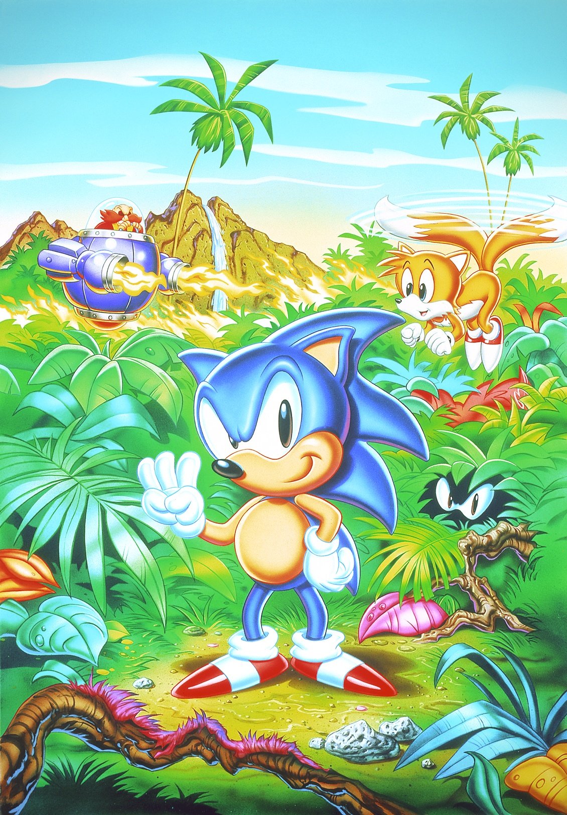 Classic Sonic Official Art page 4 full