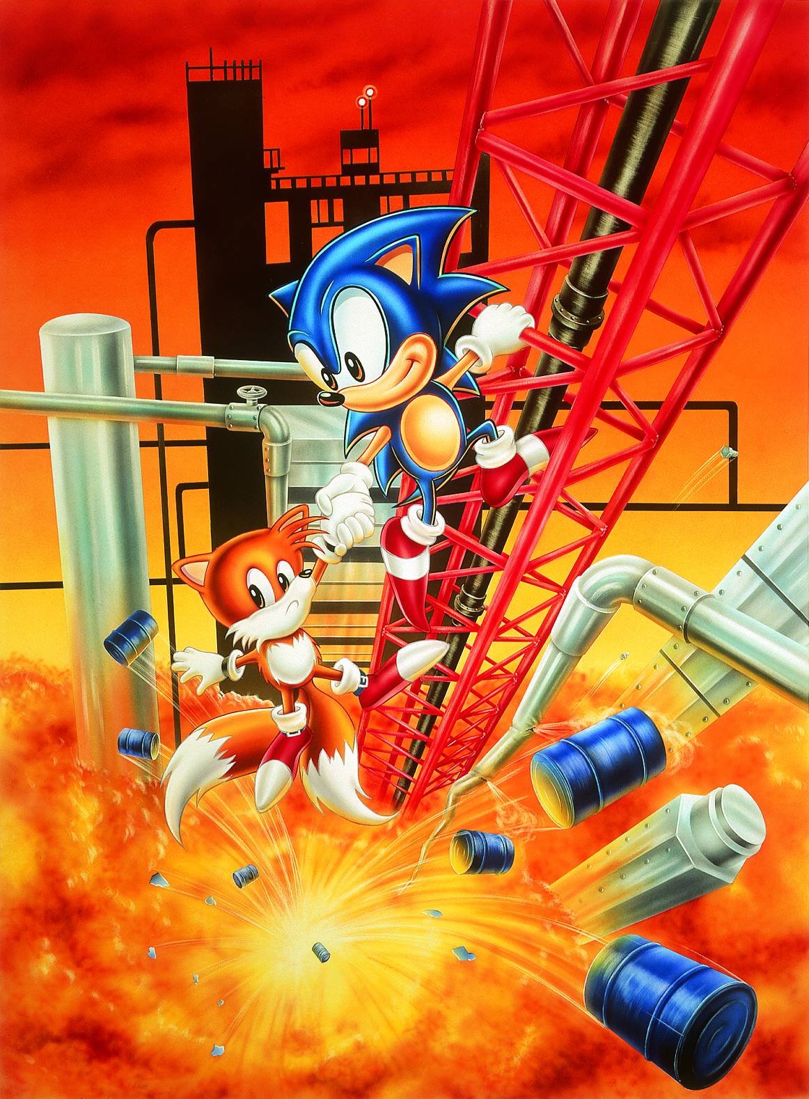 Classic Sonic Official Art page 6 full