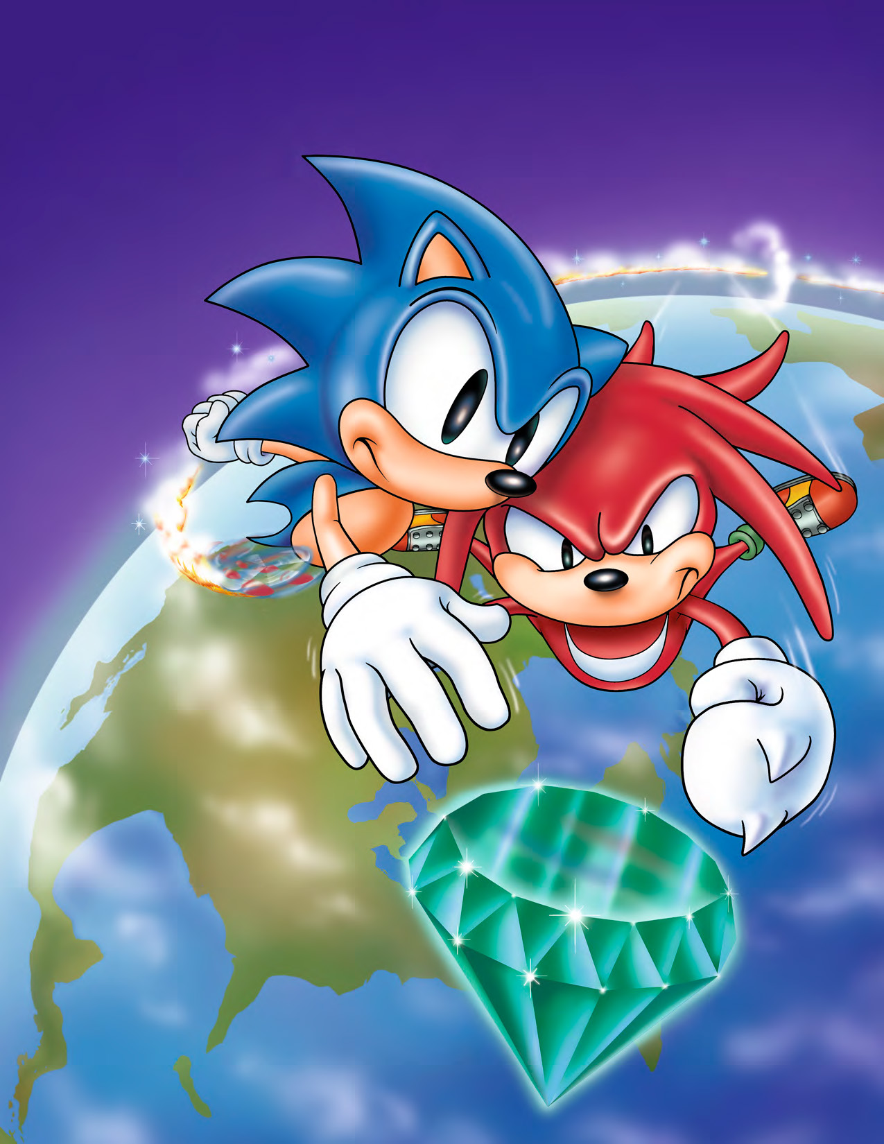 Classic Sonic Official Art page 7 full