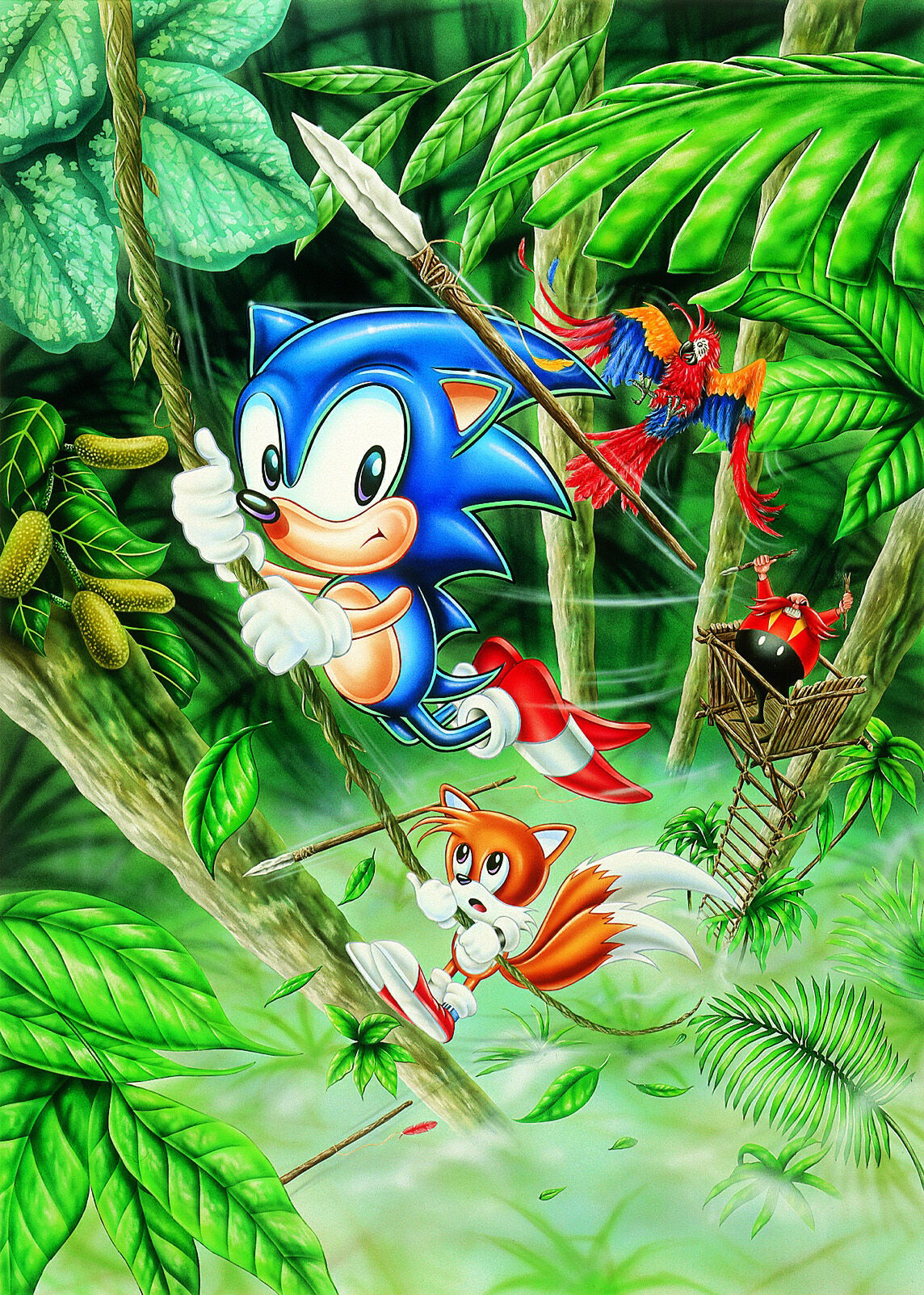 Classic Sonic Official Art page 8 full