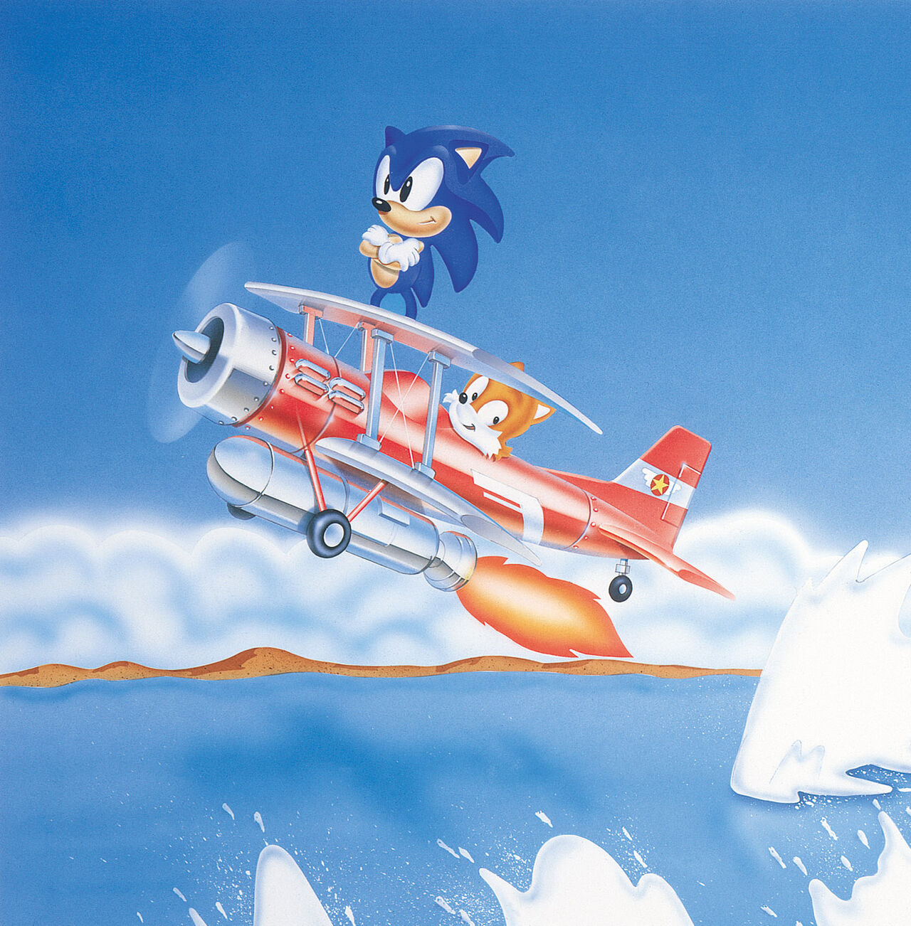 Classic Sonic Official Art page 9 full