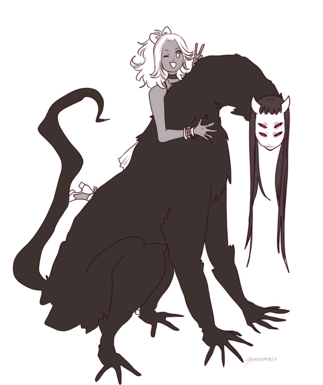 EnigmaGyaru/GyaruSatan/Buck-Satan Gallery page 6 full