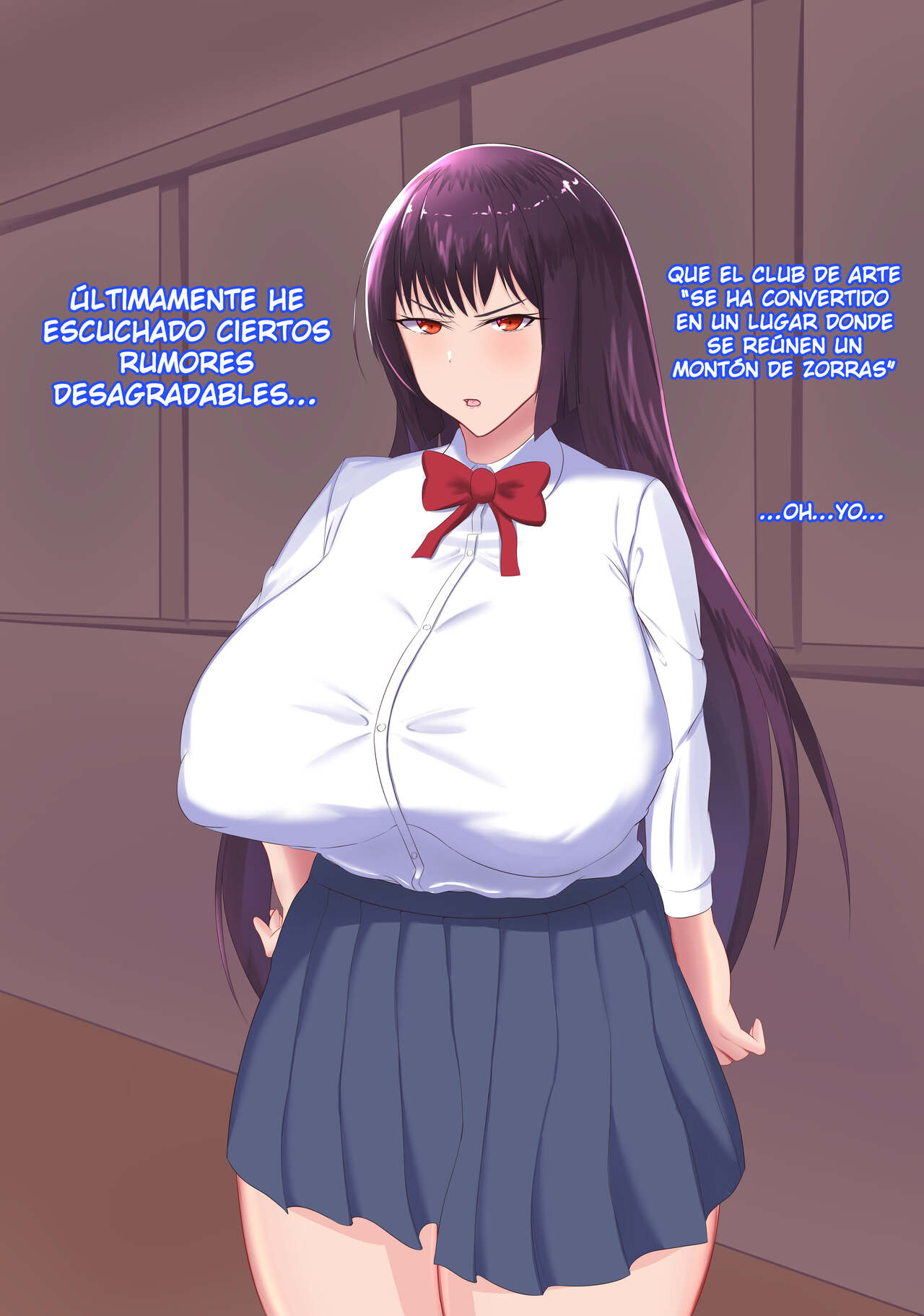 Art Session with Bunny Girl Art Club President page 4 full