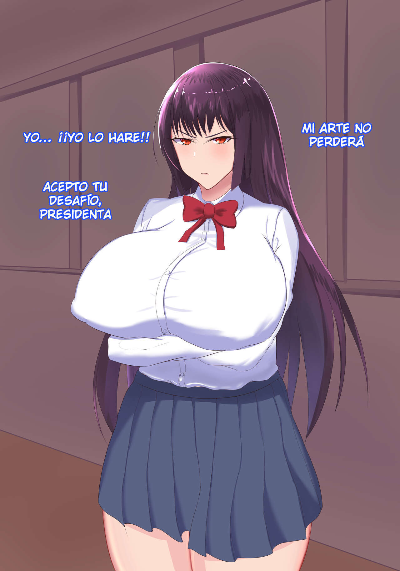 Art Session with Bunny Girl Art Club President page 8 full