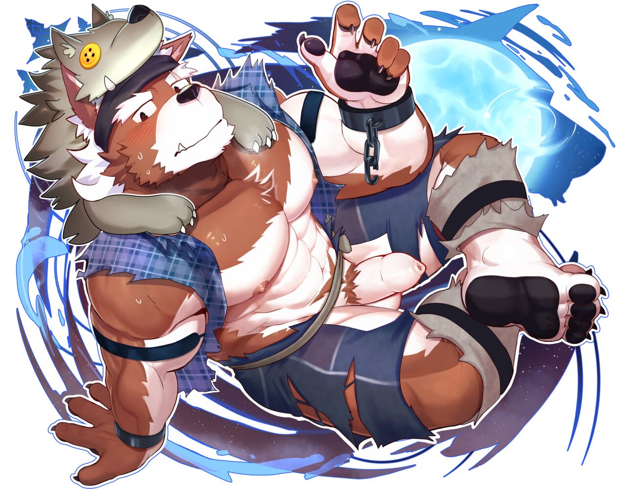 Bearwolf Banzai   &amp; Demon Lord Kasga page 4 full
