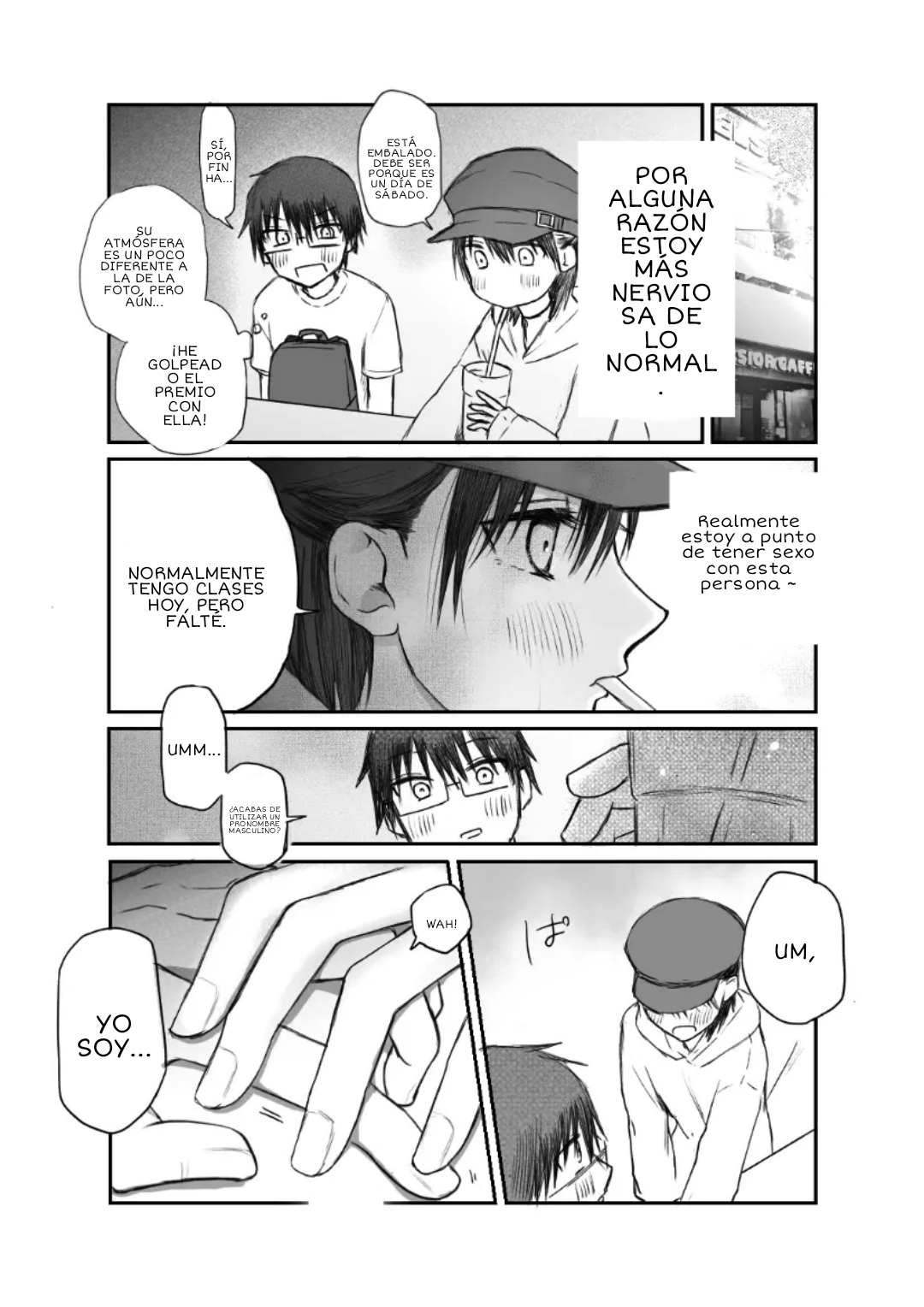 Matching shita Otokonoko Bitch ni M Kaika saserareta Nonke Zeme page 5 full