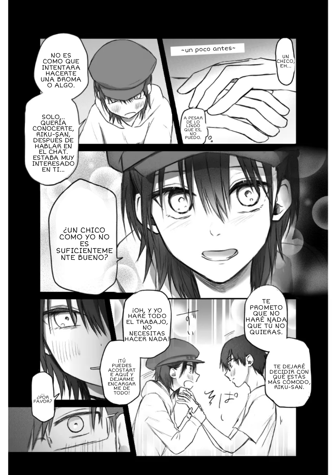 Matching shita Otokonoko Bitch ni M Kaika saserareta Nonke Zeme page 7 full