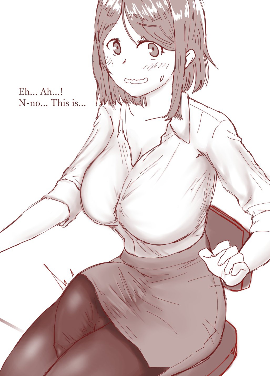 Futanari OL-chan page 1 full