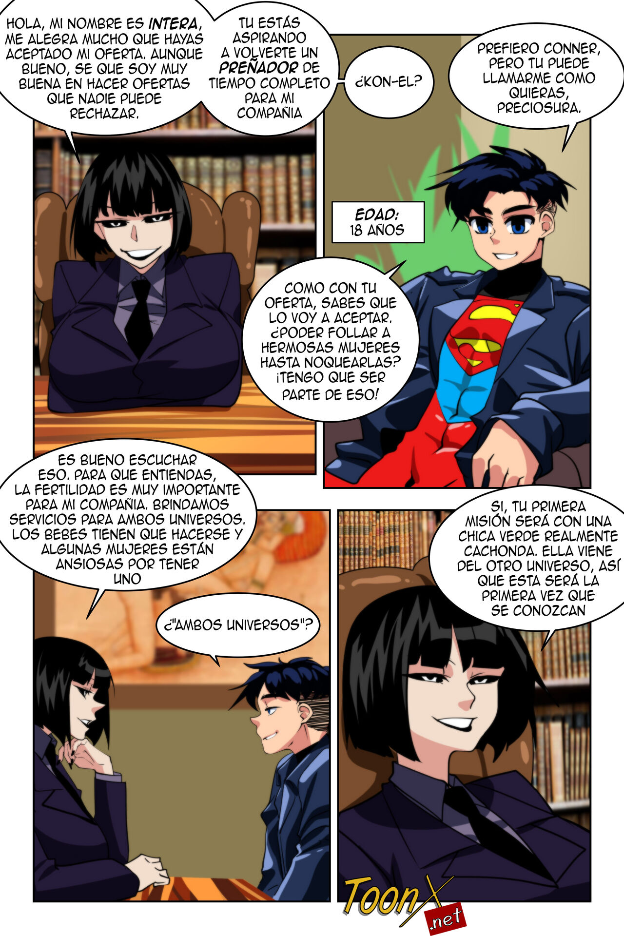 Justice Lust Breeders #1 page 2 full