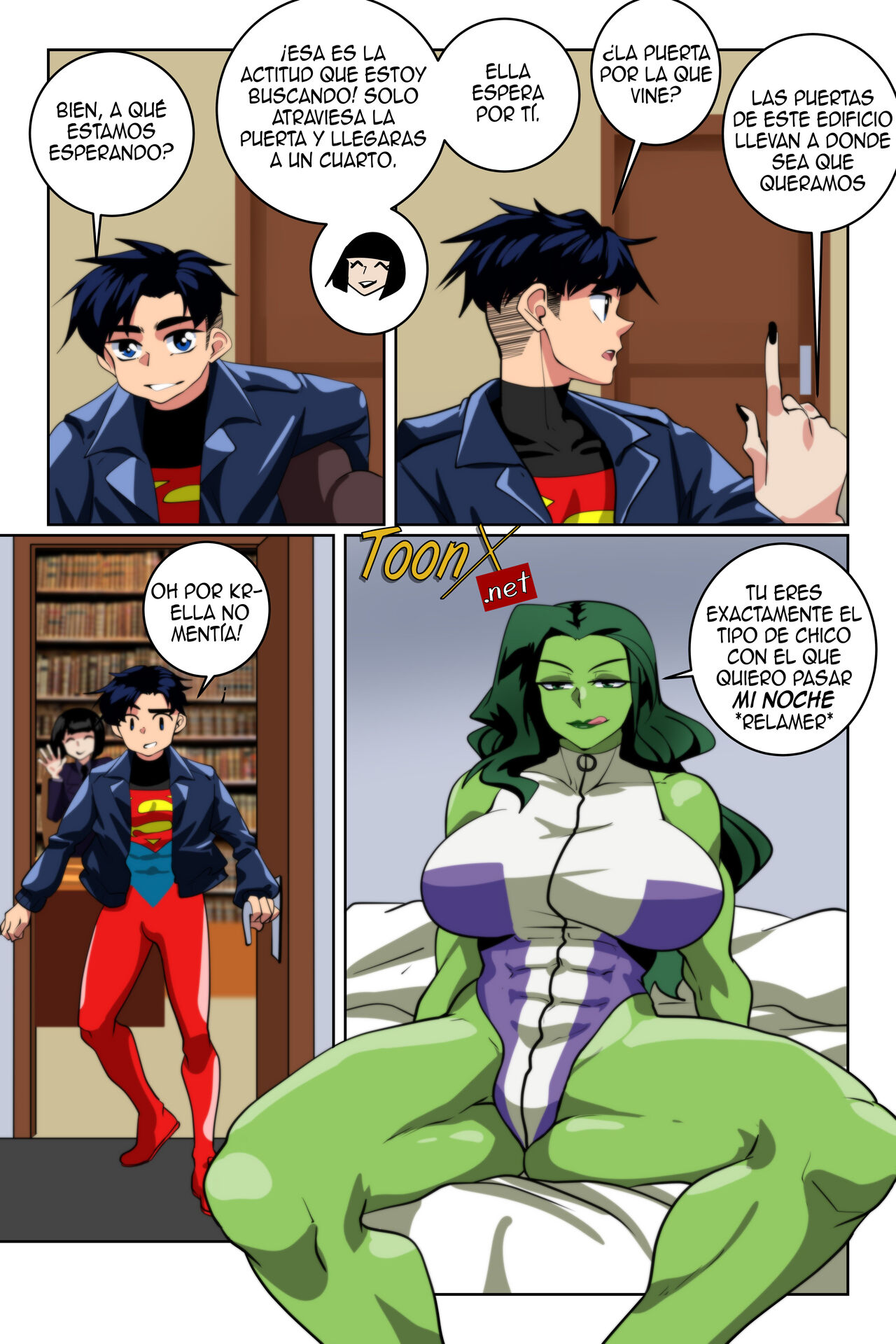 Justice Lust Breeders #1 page 3 full