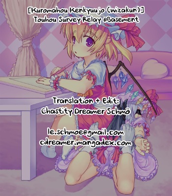 Touhou Survey Relay @Basement cover