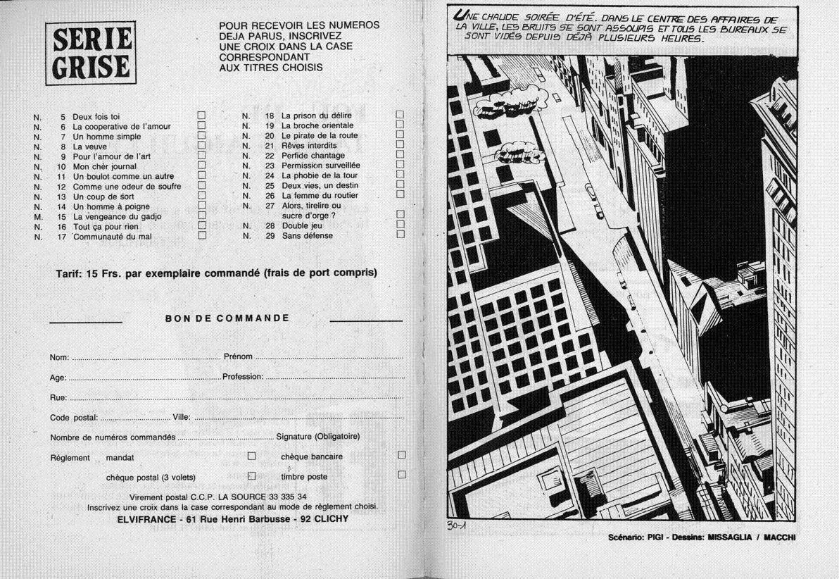 Série Grise La femme du routier N°26 page 3 full