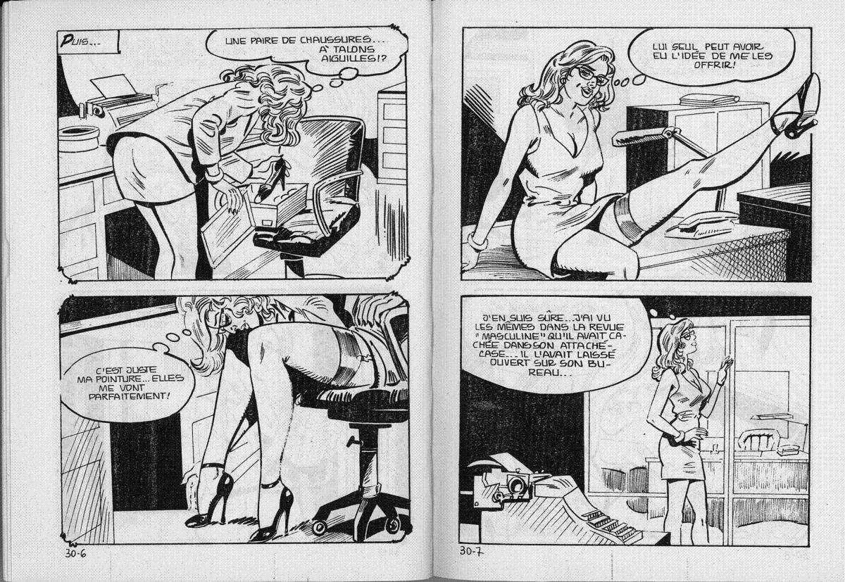 Série Grise La femme du routier N°26 page 6 full