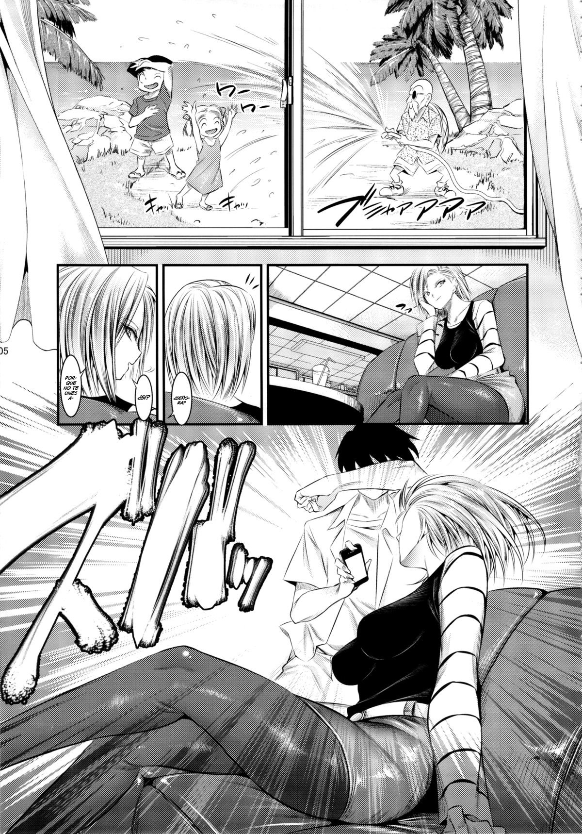 18-gou ga Saimin de NTR-reru Hon  Android 18's Hypnosis NTR page 4 full
