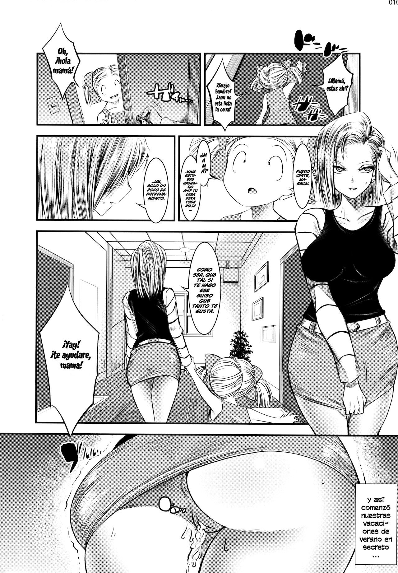 18-gou ga Saimin de NTR-reru Hon  Android 18's Hypnosis NTR page 9 full