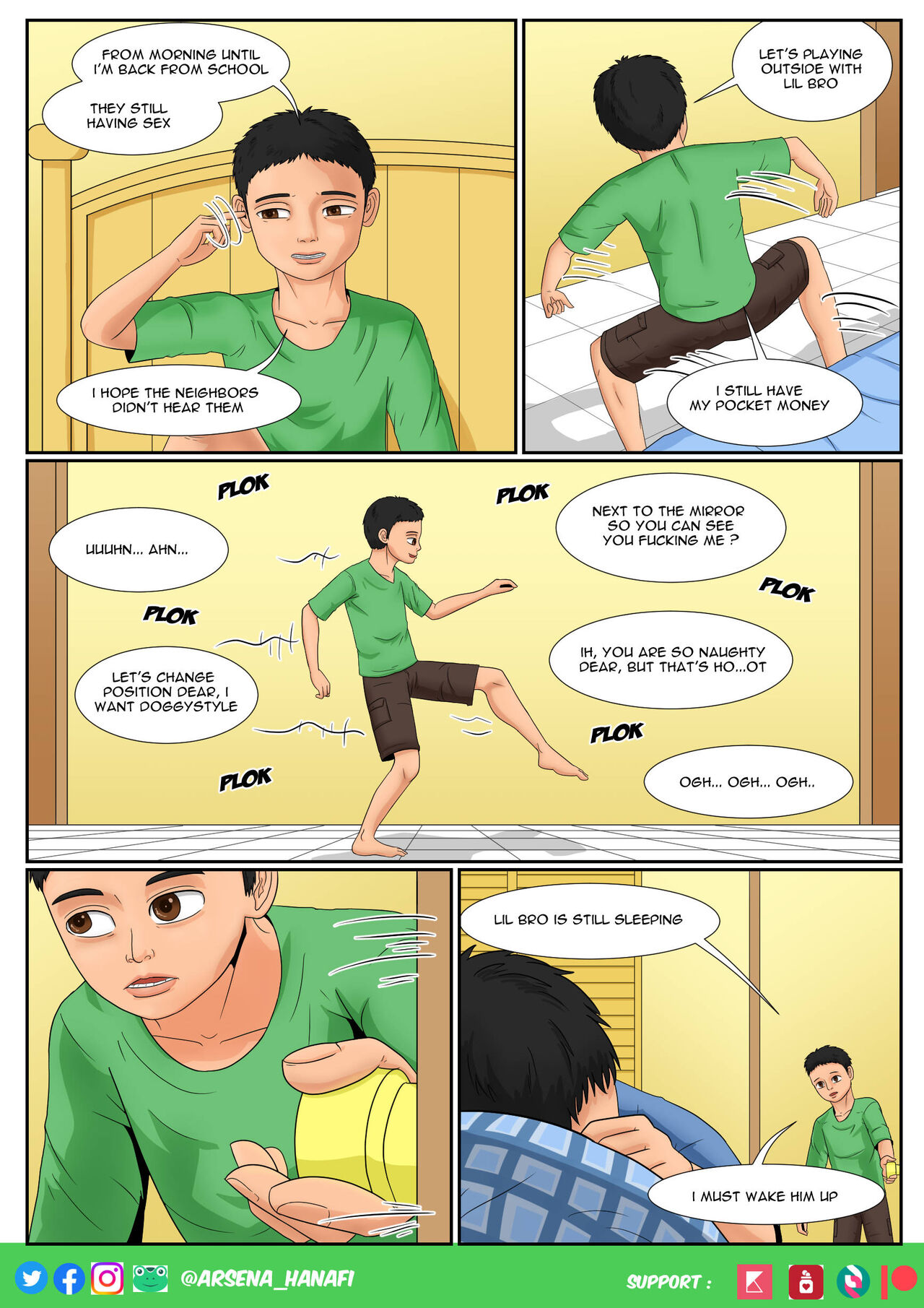 The Adventure of Farhan And His Sex Maniac Parent #5 page 2 full