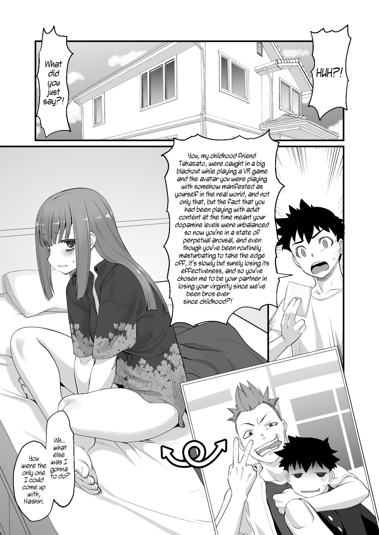 Furyou-kun Moto Pashiri no Onna ni Naru | The Former Thug Who Become A Female Sex-Friend page 2 full