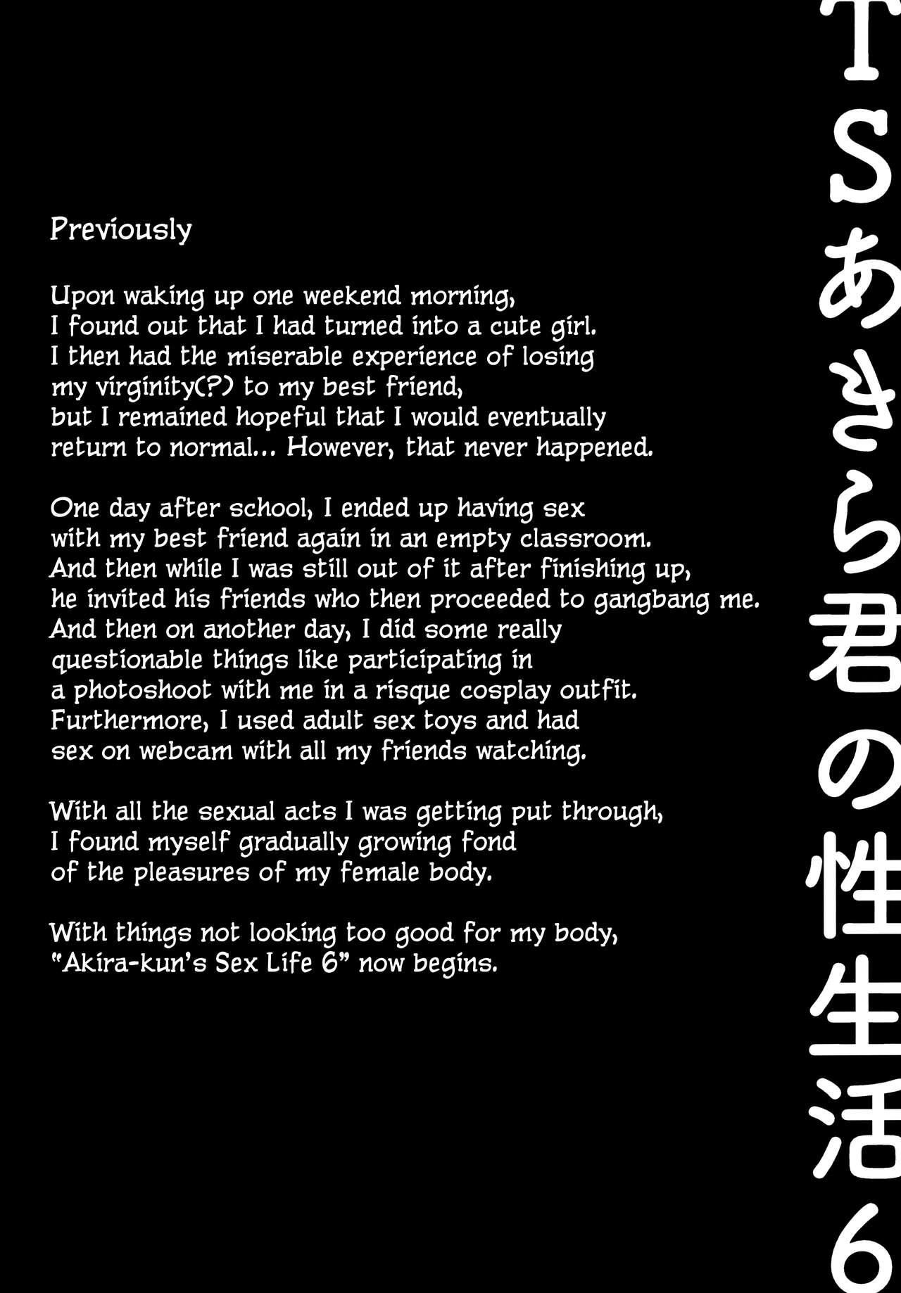 TS Akira-kun no Seiseikatsu 6 | Akira-kun's Gender Swapped Sex Life 6 page 3 full