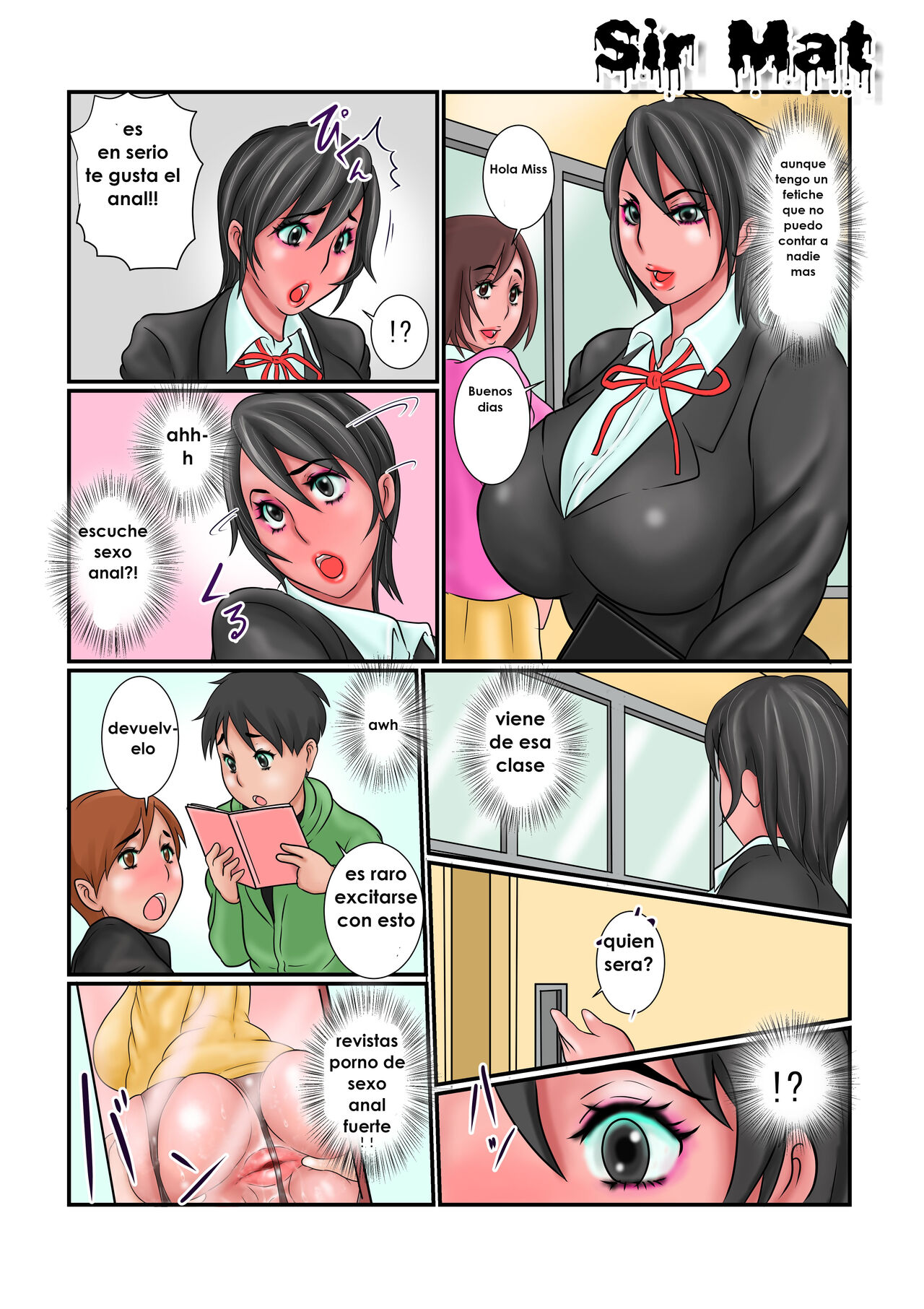 Ripe Butt Female Teacher, el culo maduro de una maestra page 5 full