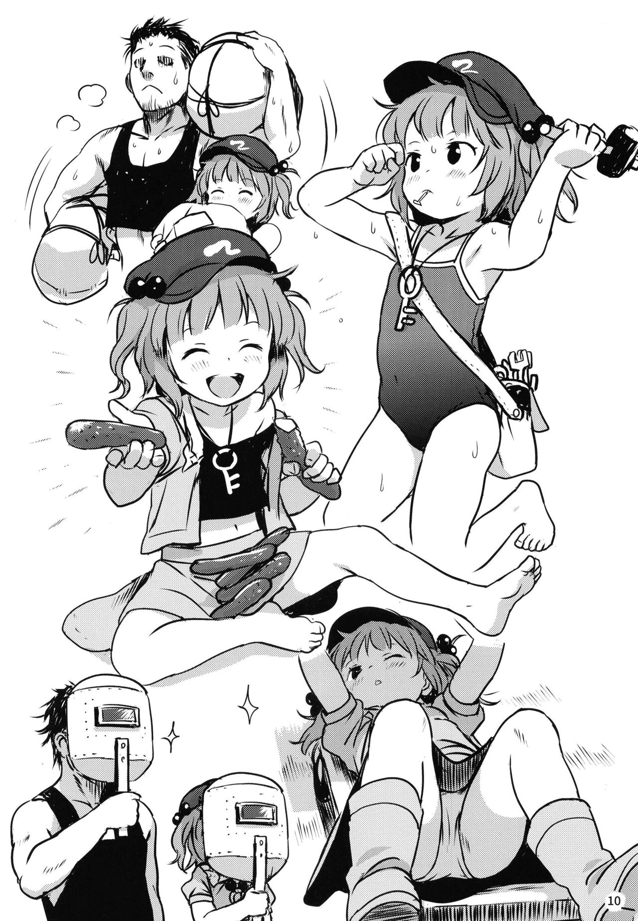 Zuttomo da yo! Nitori-chan! | 쭈우욱 친구야! 니토리쨩! page 9 full