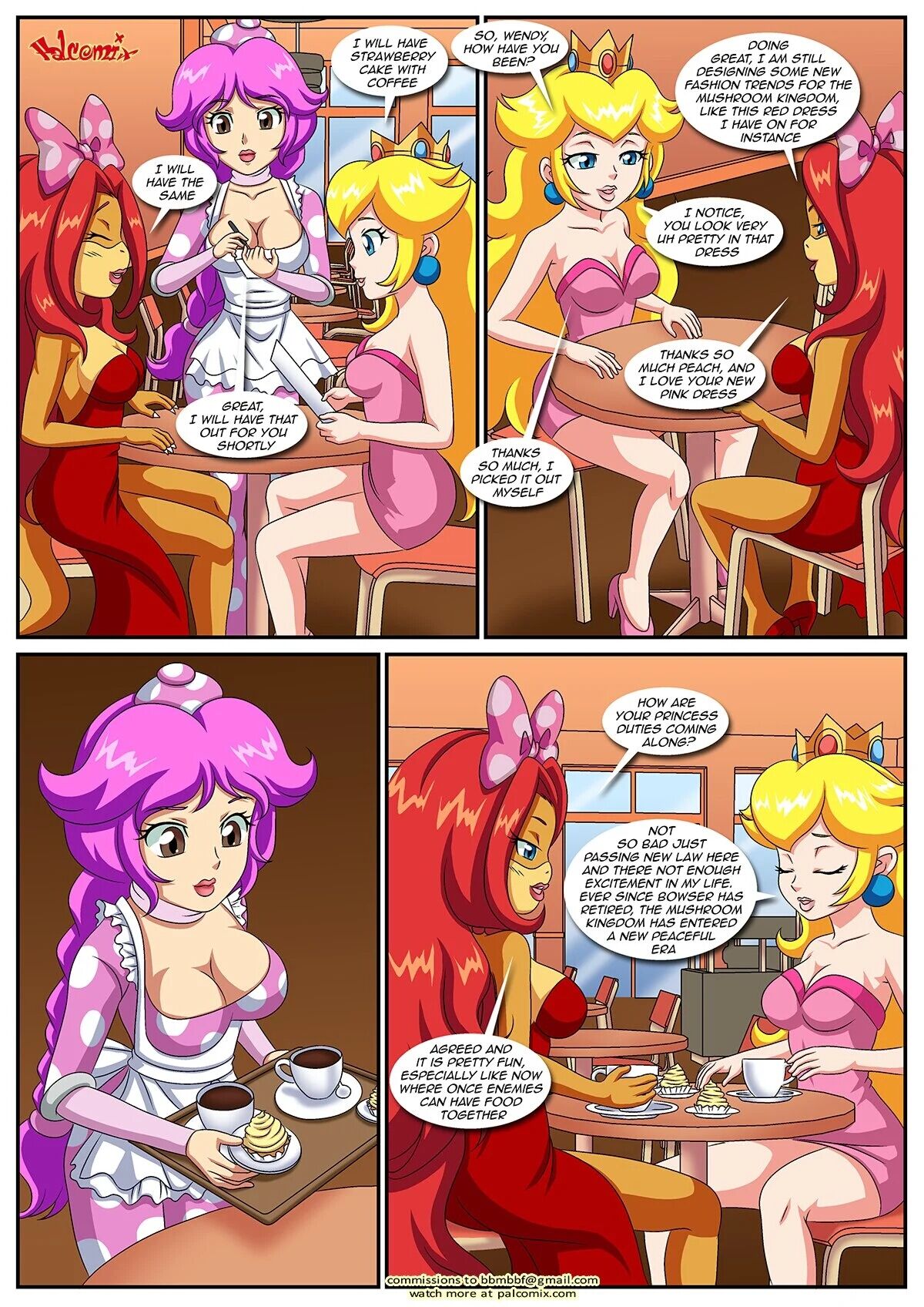 Peach X Wendy   - 2 - english page 5 full