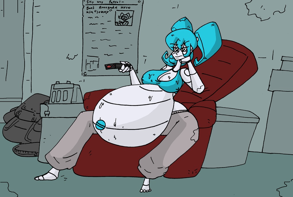 Pregnant Teenage Robot page 7 full