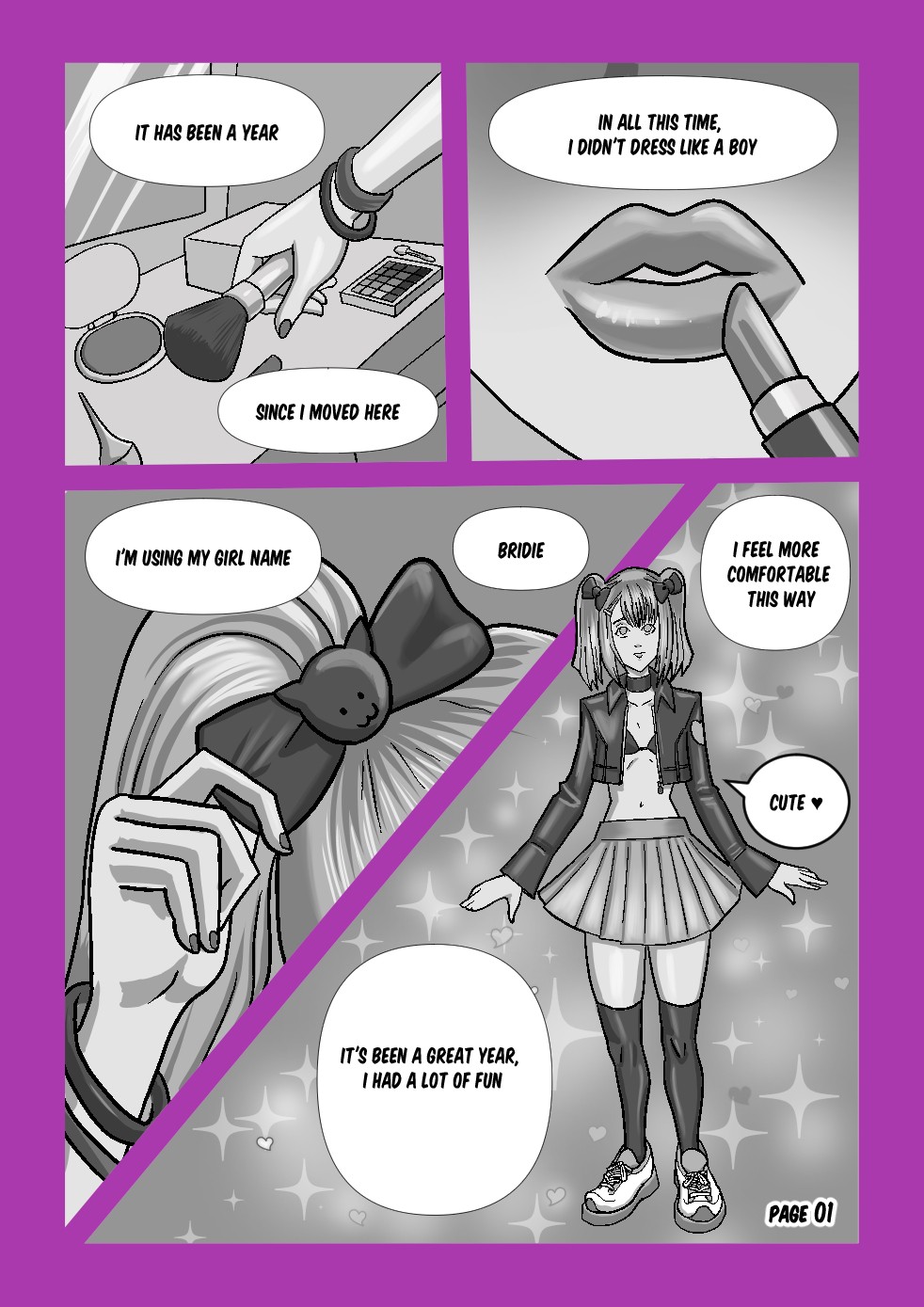 Bridie – A year Has Passed – Crow84 - english page 2 full