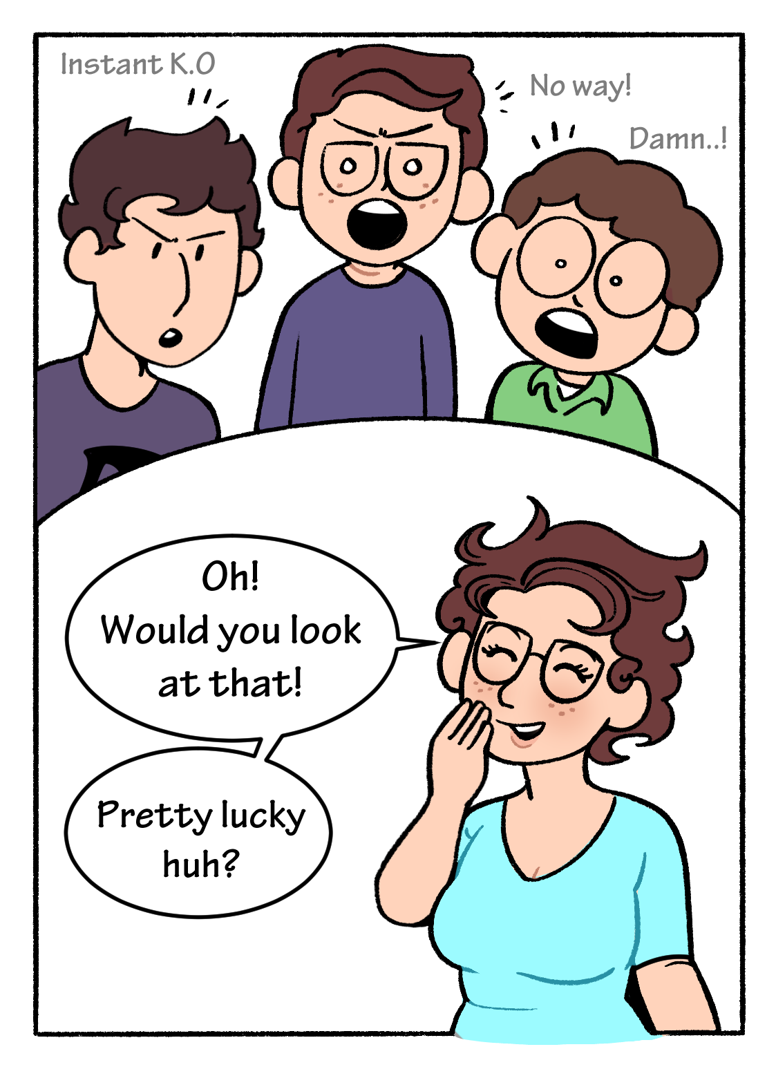 Mom! Don't Interrupt Our DnD Campaign! page 9 full