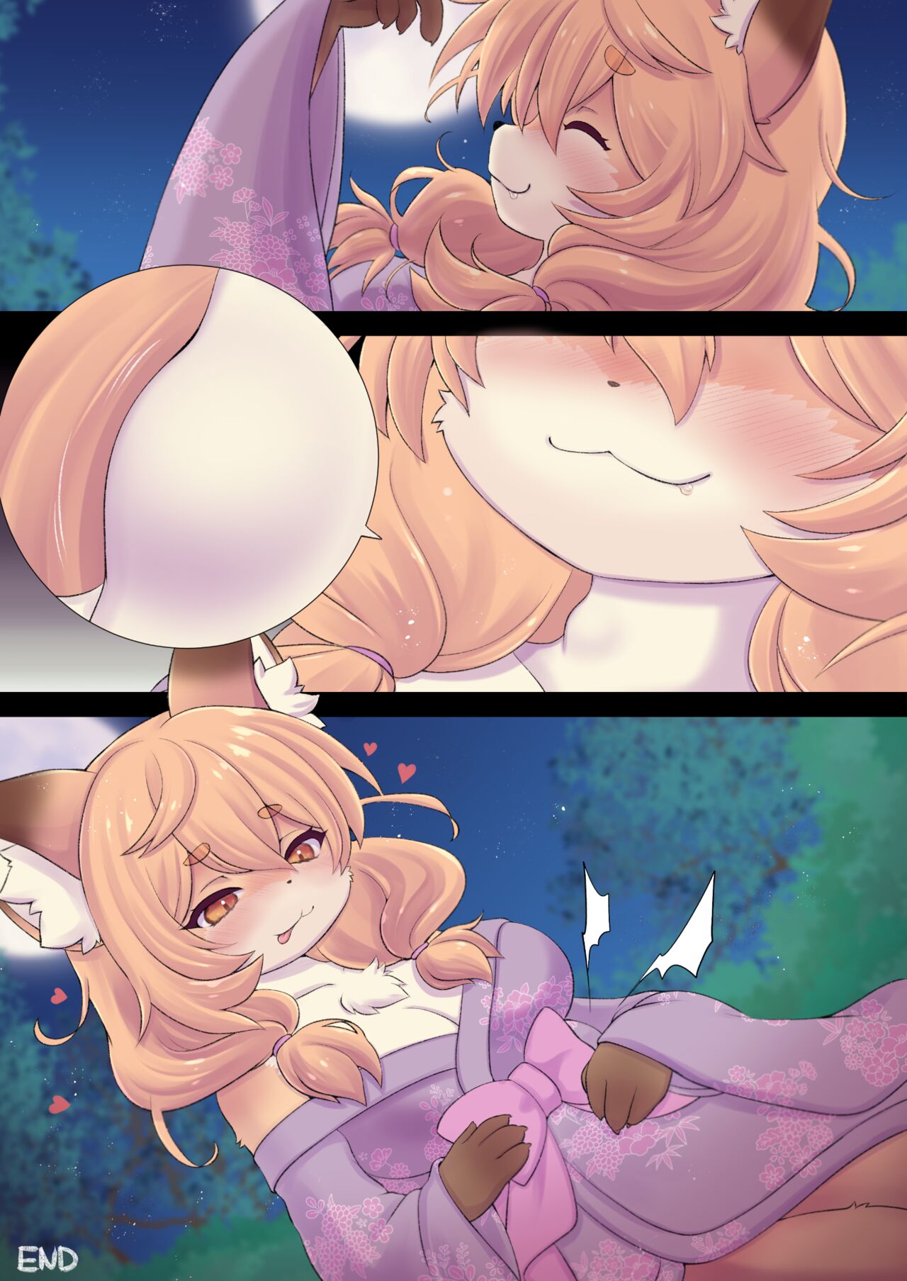 Warui kitsune no onee-chan to kowagari na onna no ko no ohanashi page 3 full