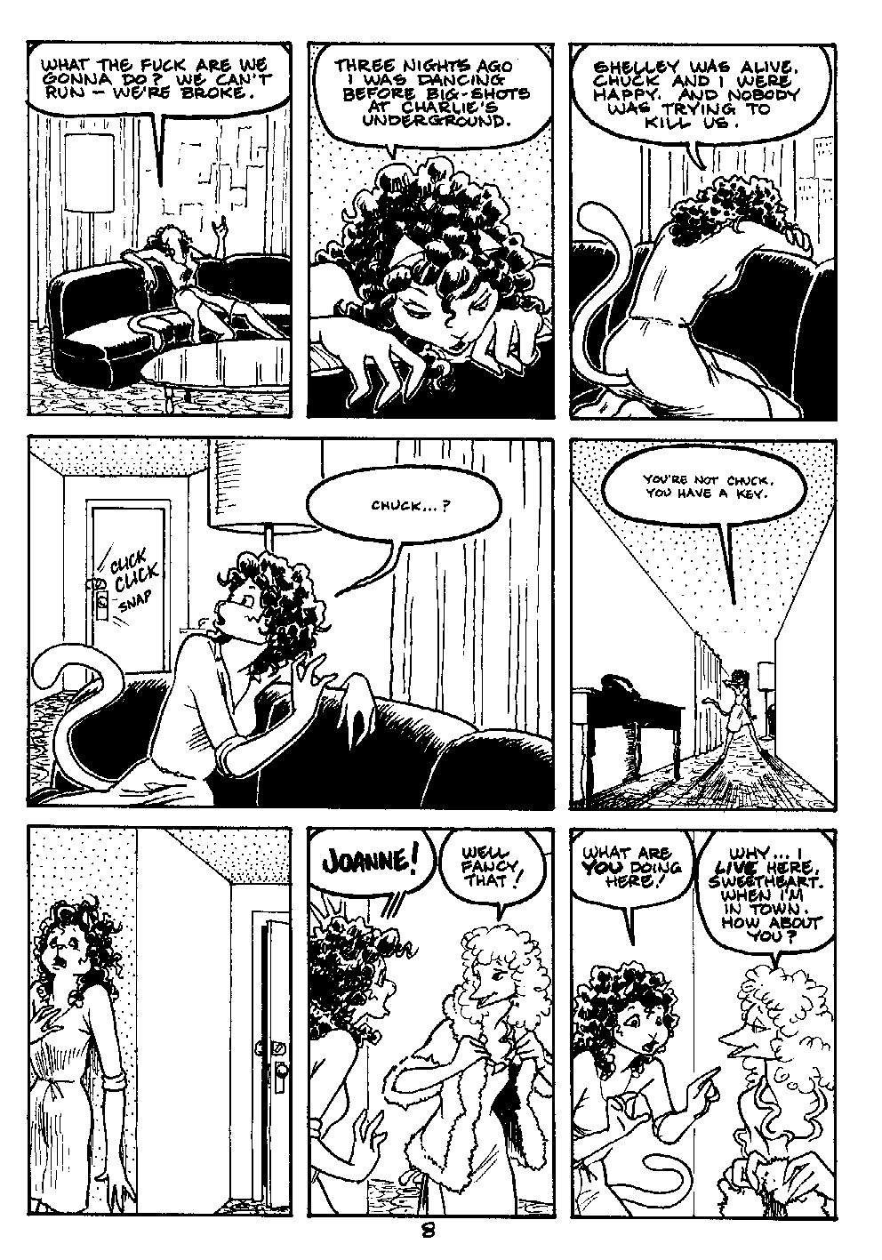 Omaha: The Cat Dancer #01 page 10 full