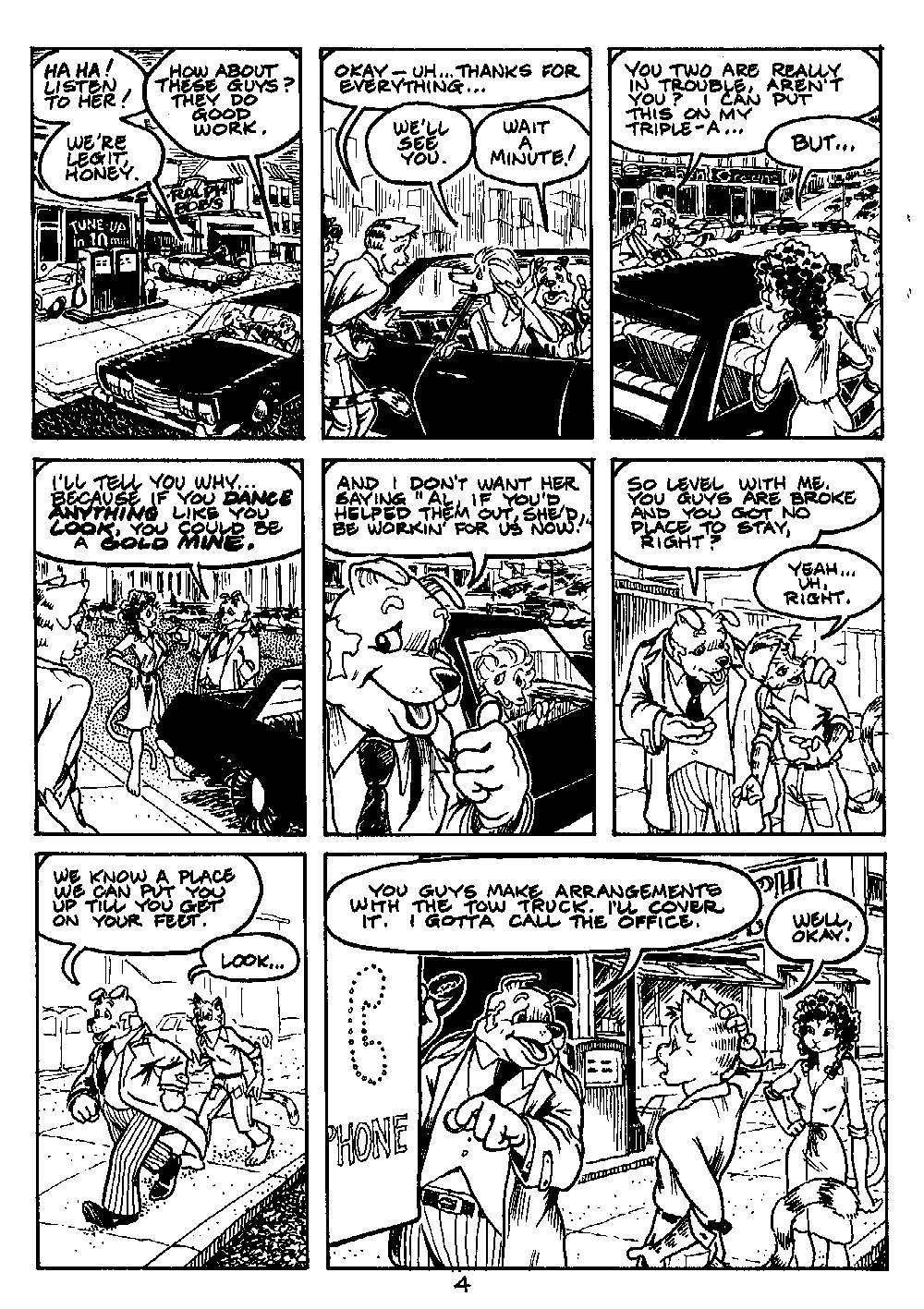 Omaha: The Cat Dancer #01 page 6 full