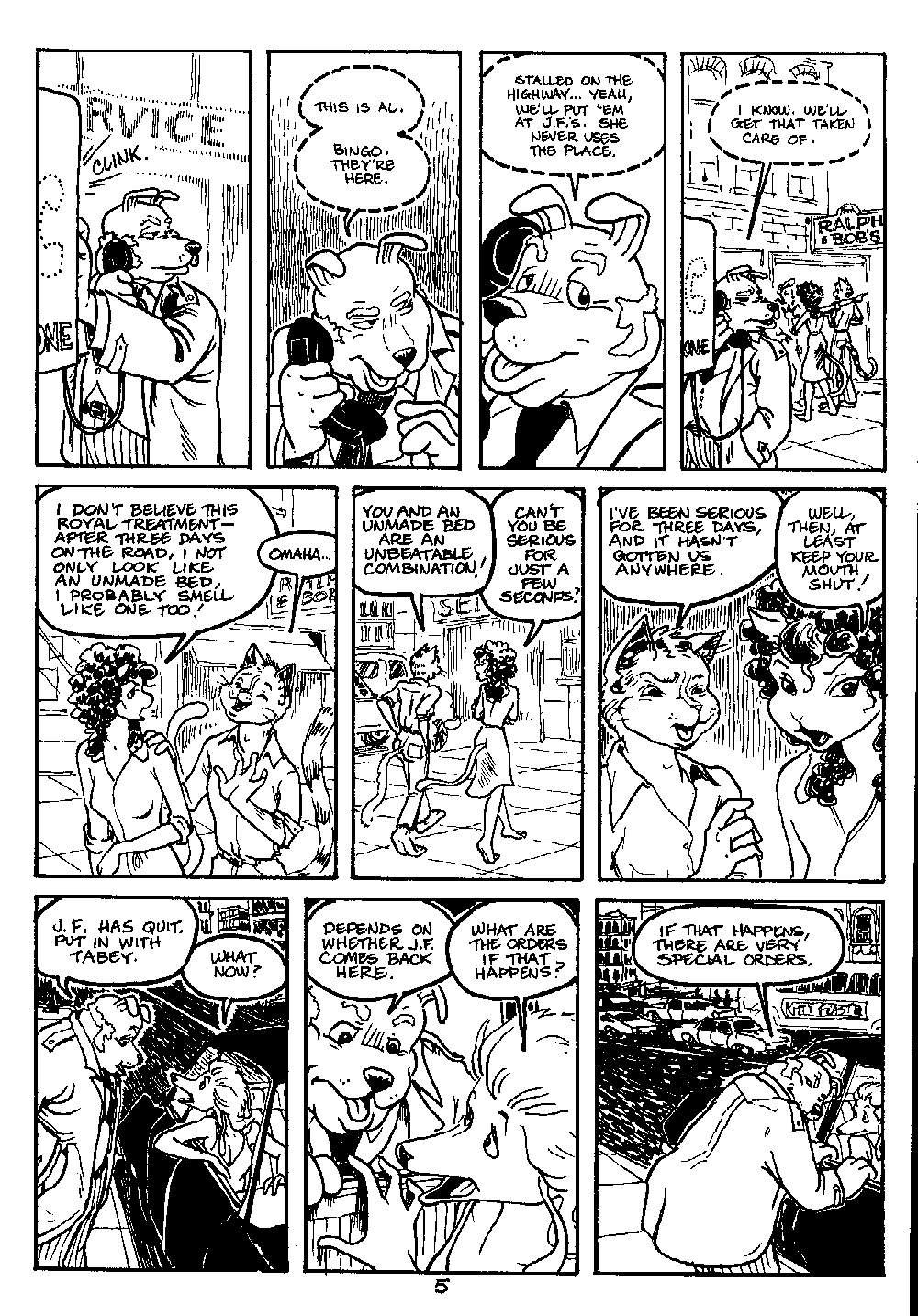 Omaha: The Cat Dancer #01 page 7 full