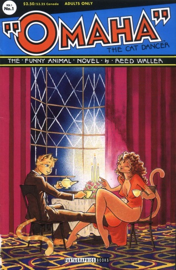 Omaha: The Cat Dancer #01 cover