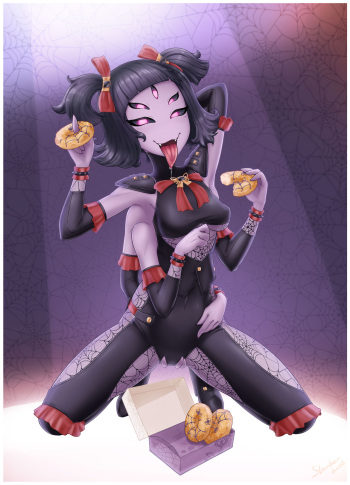 Muffet With Donuts cover