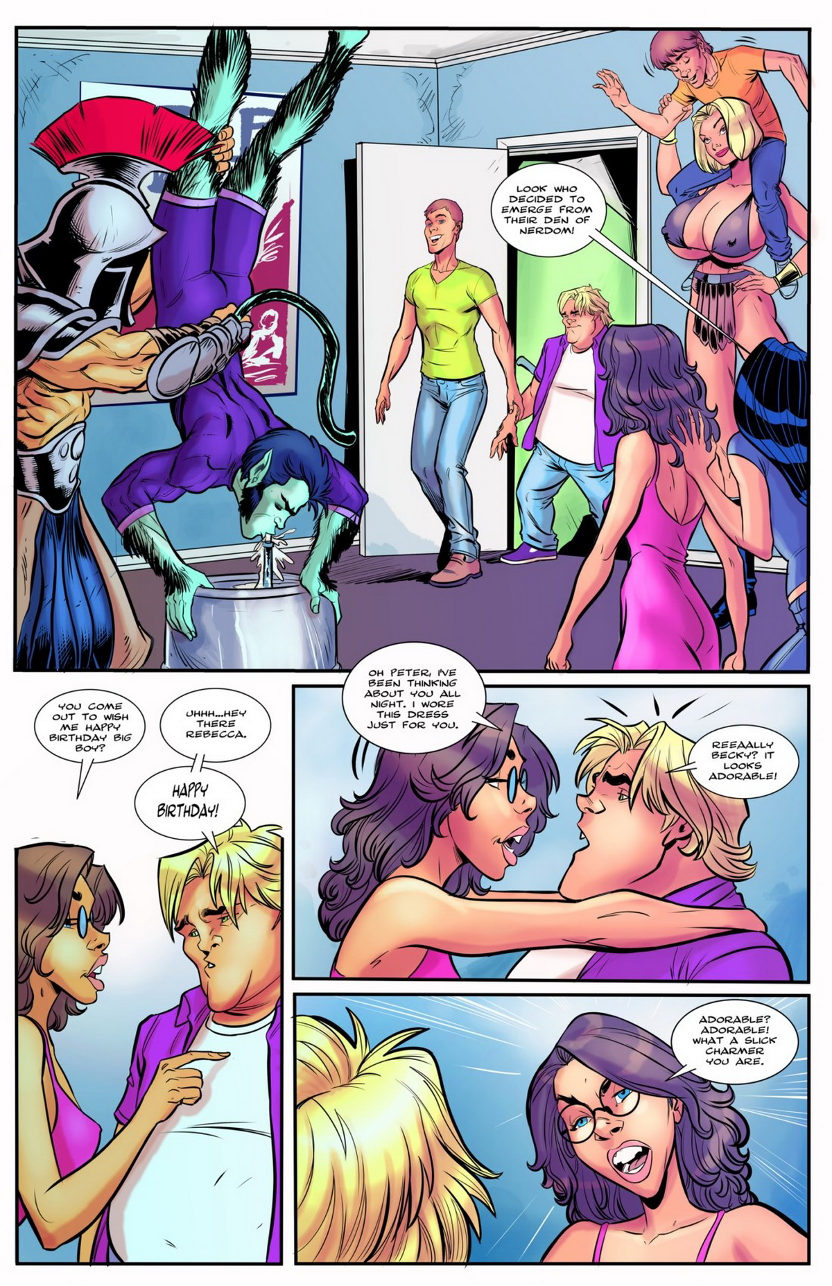 BotComics - In the Shadow of Heroes page 4 full