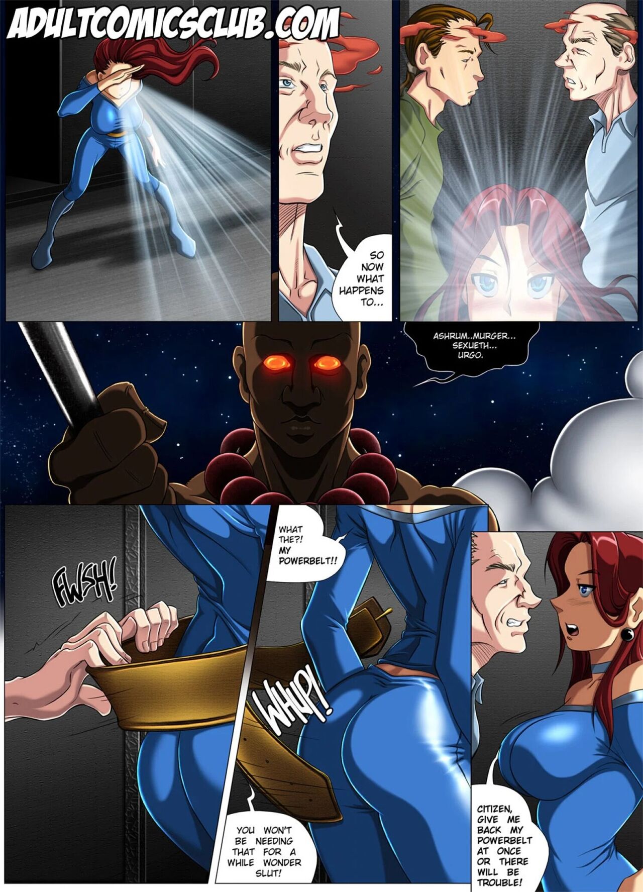 Wonderbabe VS VoodooKing 1  - english page 4 full