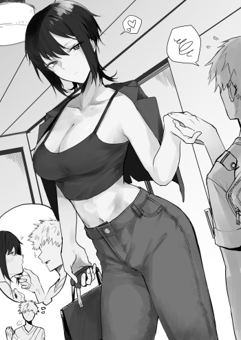 イケメン彼女に勝てない漫画 cover