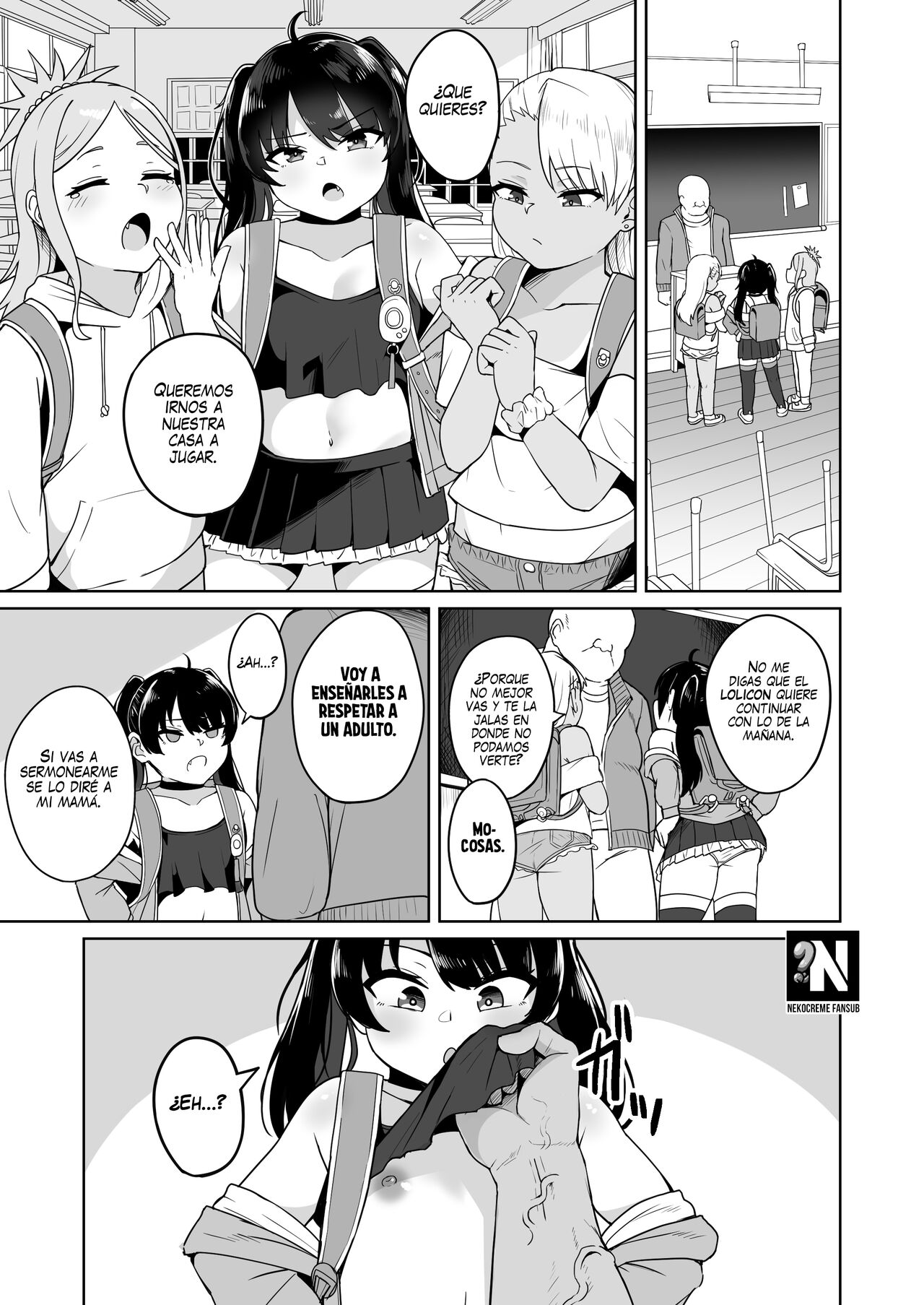 Mesugaki Gakkyuu Houkago Shidou | Orientación Extraescolar con una Clase de Niñas page 10 full