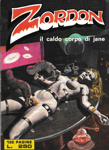 Zordon 07 - Le corps chaud de Jane cover