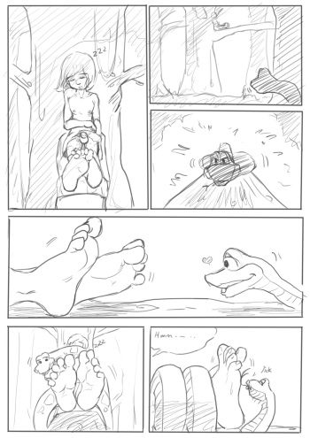 Mowgli vs Kaa by Twomario cover