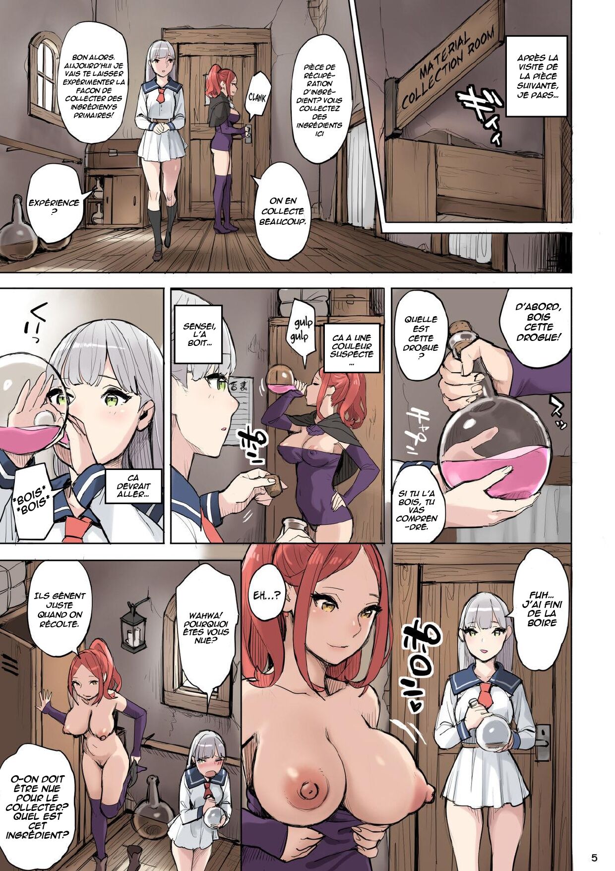 Mahouyaku no Zairyou | The Ingredient for the Magic Potion page 5 full