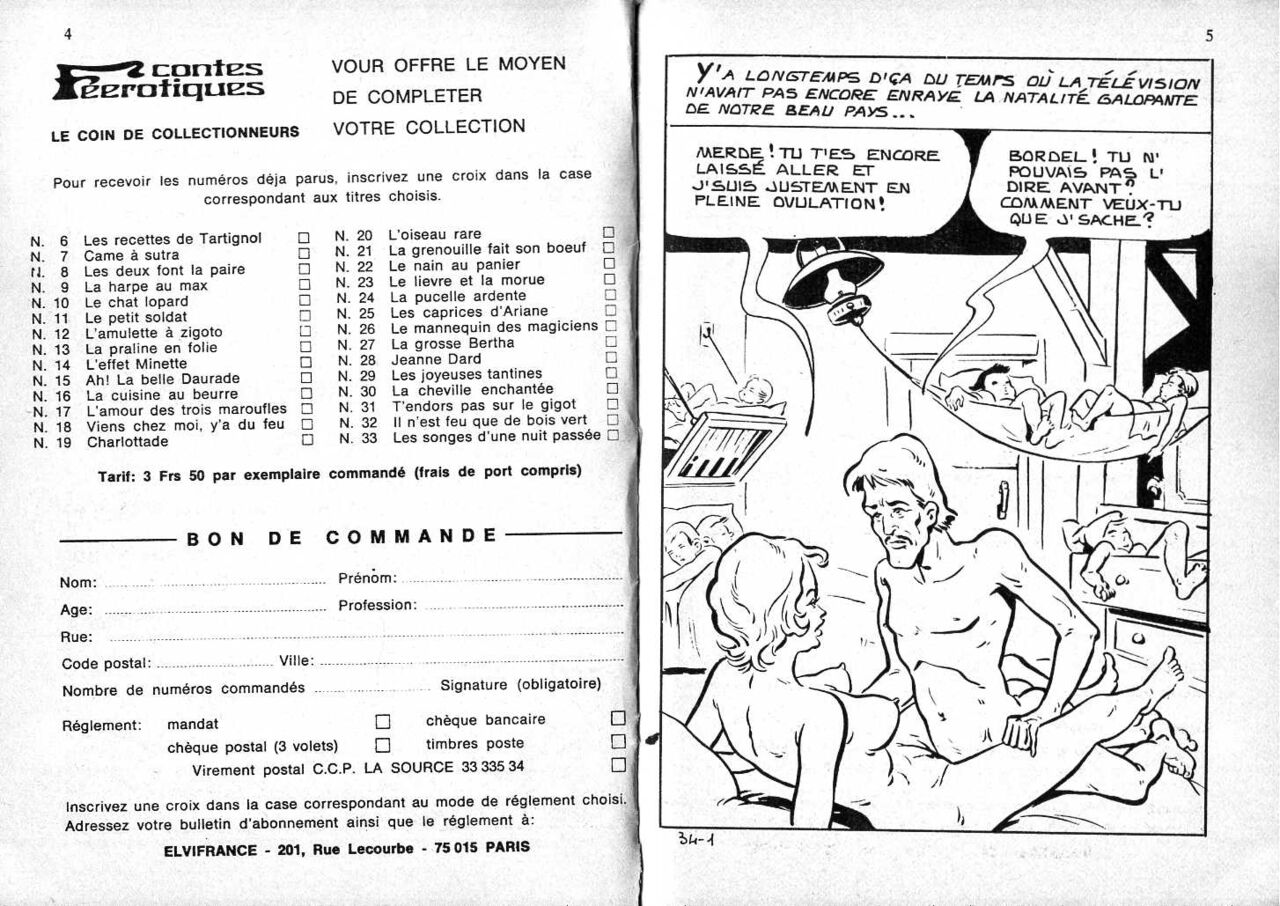 Elvifrance - Contes féérotiques 34 - Toute médaille a son revers page 3 full