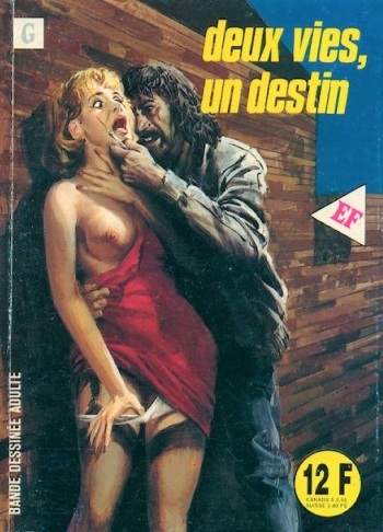 Elvifrance Série Grise 25 Deux vie, un destin - La peur au ventre cover