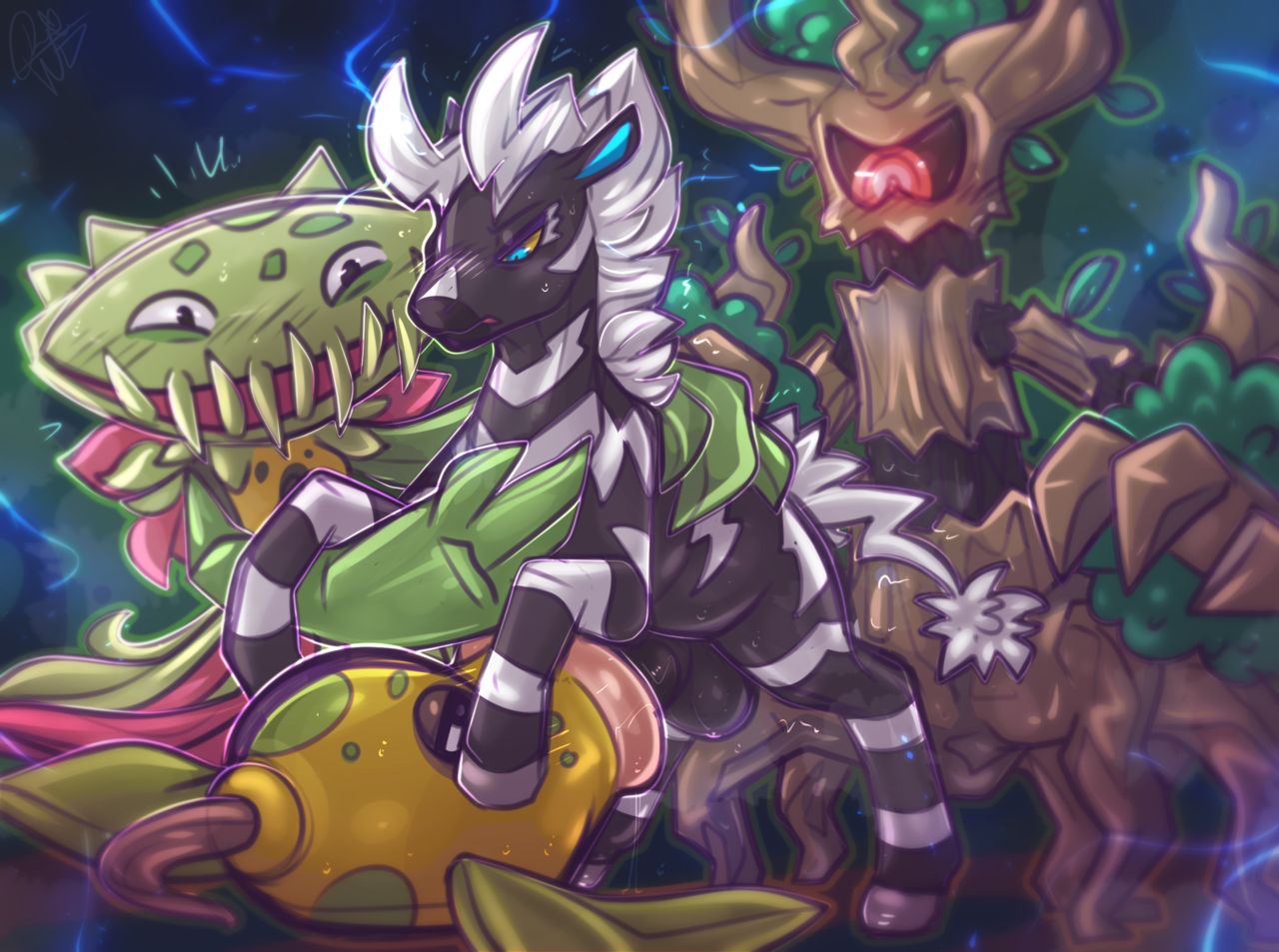 Zebstrika and the Plant Gang page 1 full